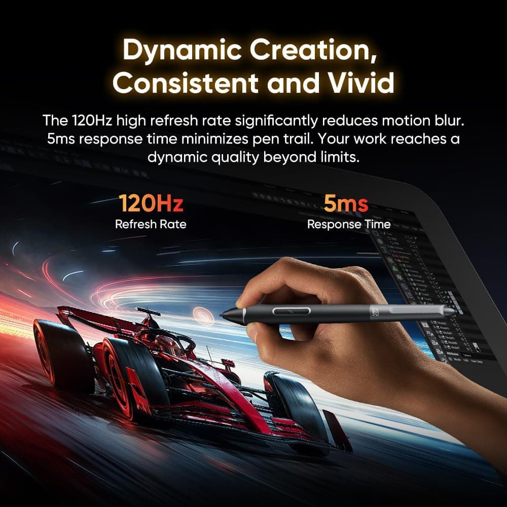 نمایشگر طراحی لمسی XPPen با 4K+120Hz مدل Artist Pro 27 (Gen 2) نمایشگر طراحی لمسی XPPen با 4K+120Hz مدل Artist Pro 27 (Gen 2)
