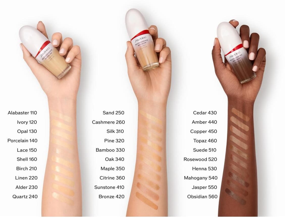 کرم پودر Shiseido Revitalessence Skin Glow مدل 150 کرم پودر Shiseido Revitalessence Skin Glow مدل 150