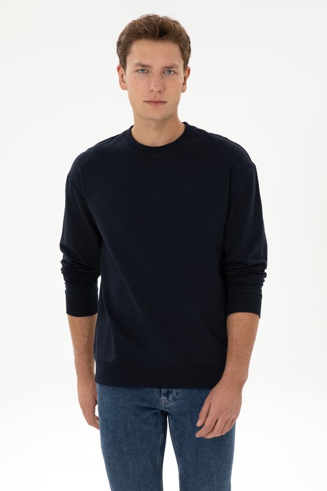 سوئیشرت مردانه U.S. Polo Assn. یقه گرد کامفورت فیت سرمهای نازک مدل 50316378-VR033 سوئیشرت مردانه U.S. Polo Assn. یقه گرد کامفورت فیت سرمهای نازک مدل 50316378-VR033