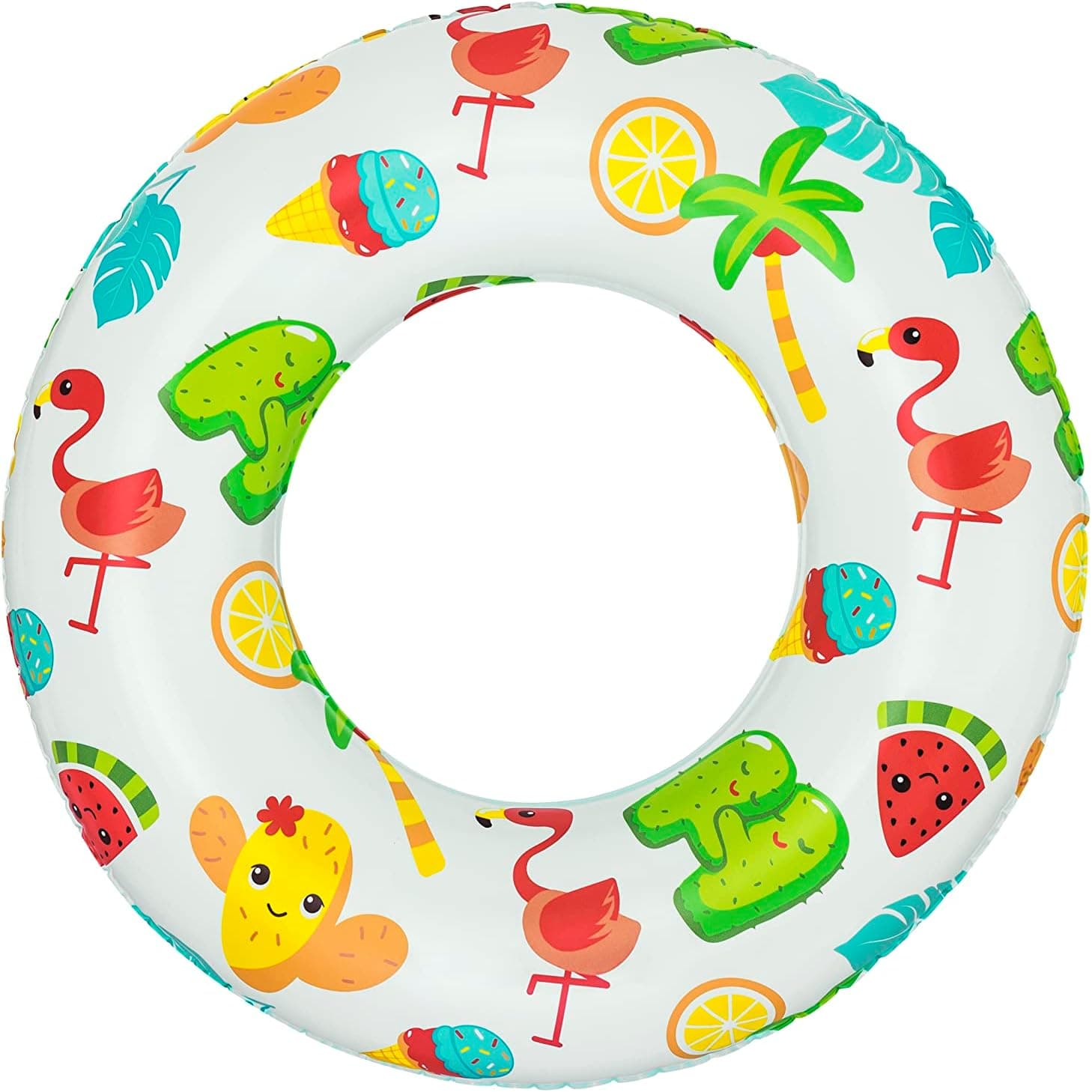 حلقه شنا Bestway Meyve Dünyası قطر 61 cm حلقه شنا Bestway Meyve Dünyası قطر 61 cm