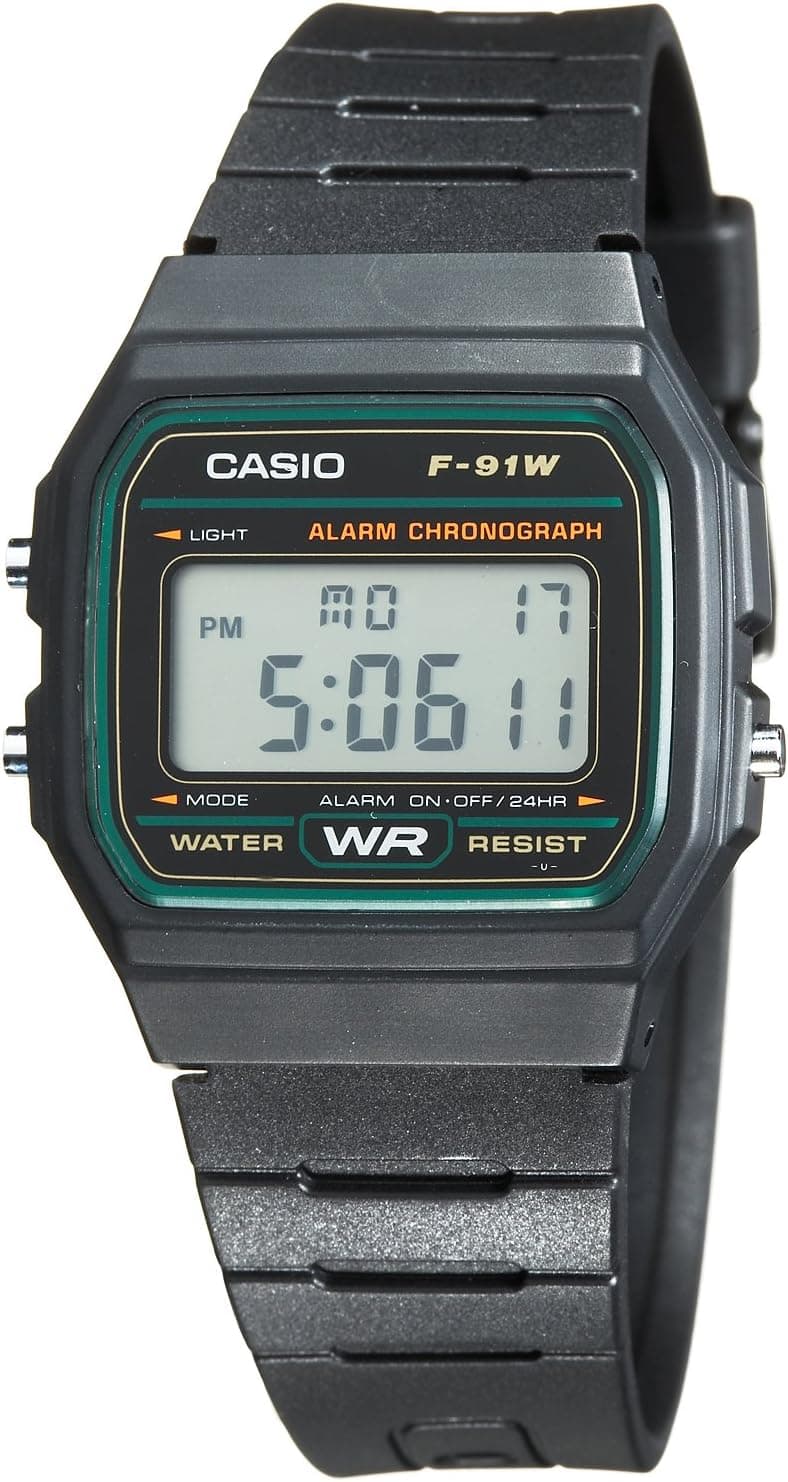ساعت مچی مردانه Casio دیجیتال کلاسیک مدل F-91W-3DG ساعت مچی مردانه Casio دیجیتال کلاسیک مدل F-91W-3DG