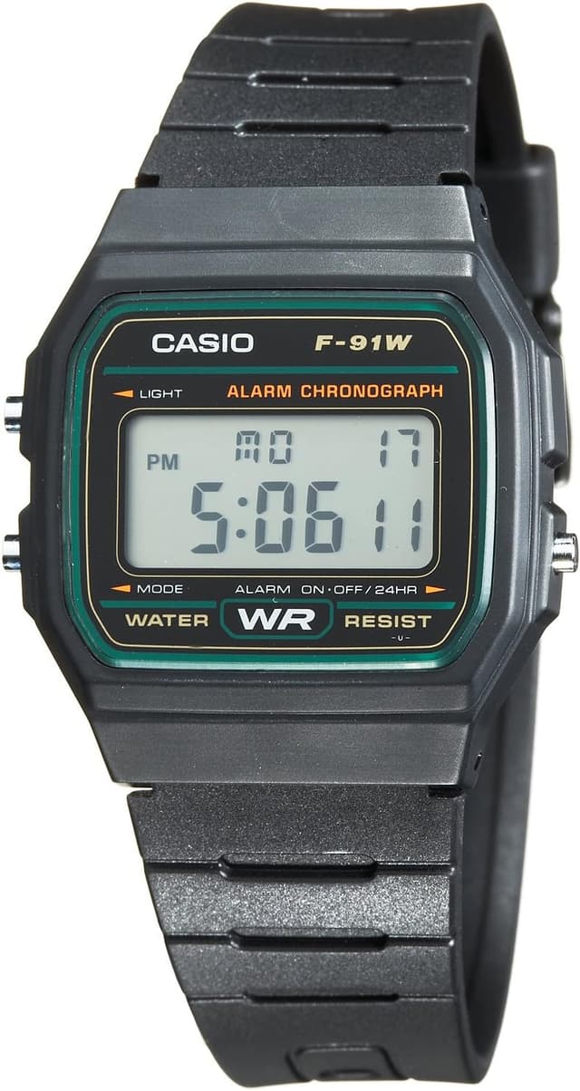 ساعت مچی مردانه Casio دیجیتال کلاسیک مدل F-91W-3DG ساعت مچی مردانه Casio دیجیتال کلاسیک مدل F-91W-3DG
