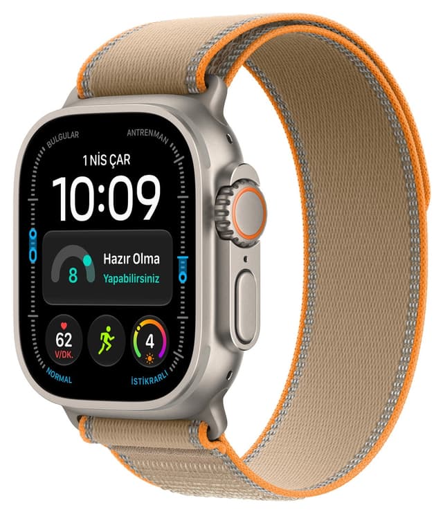 ساعت هوشمند Apple Watch Ultra 4 49mm تیتانیوم طبیعی Trail Loop بژ شنی M/L ساعت هوشمند Apple Watch Ultra 4 49mm تیتانیوم طبیعی Trail Loop بژ شنی M/L