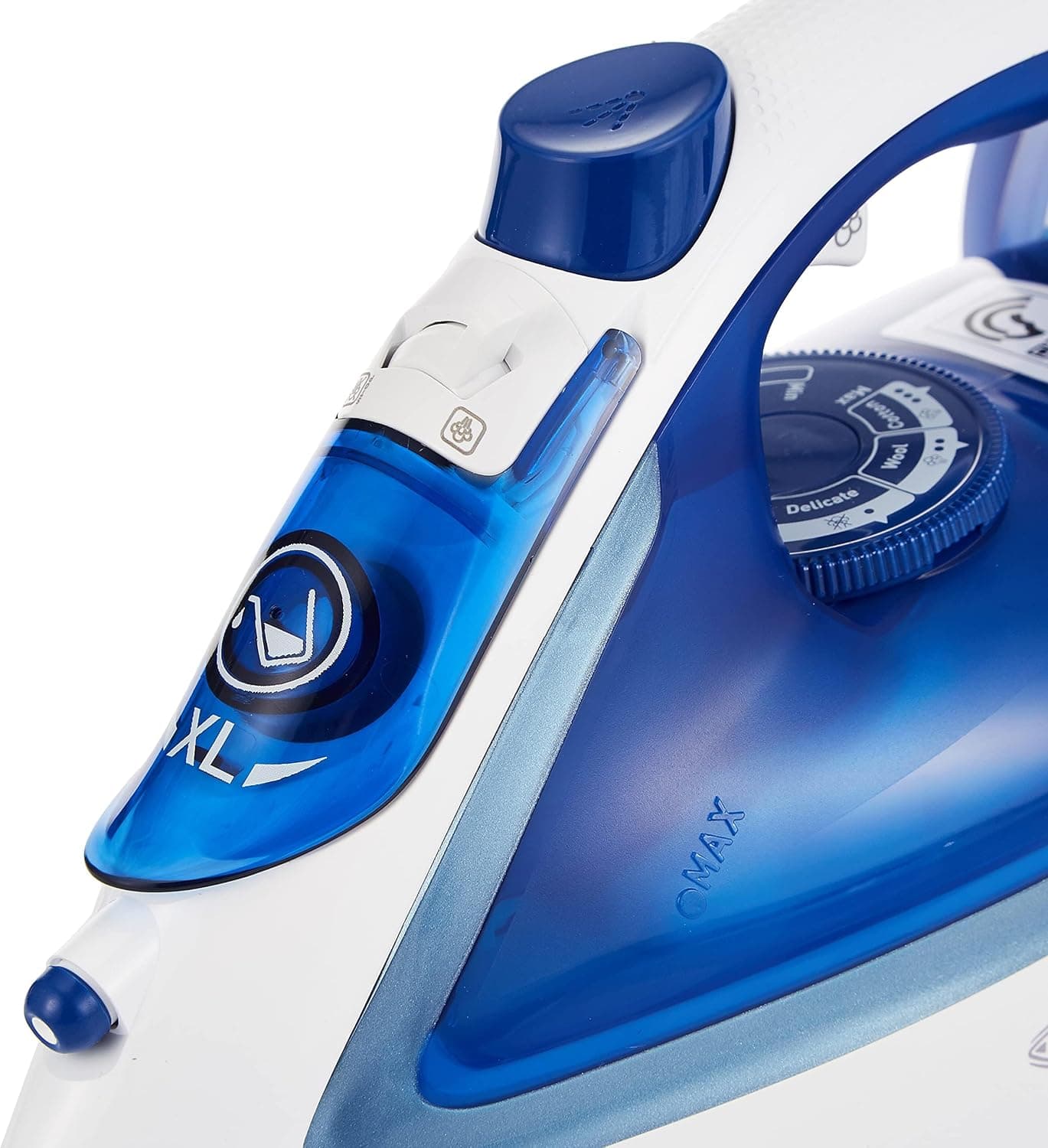 اتو بخار Tefal Easygliss 2400 وات 270 میلیلیتر آبی سفید مدل FV5715M0 اتو بخار Tefal Easygliss 2400 وات 270 میلیلیتر آبی سفید مدل FV5715M0