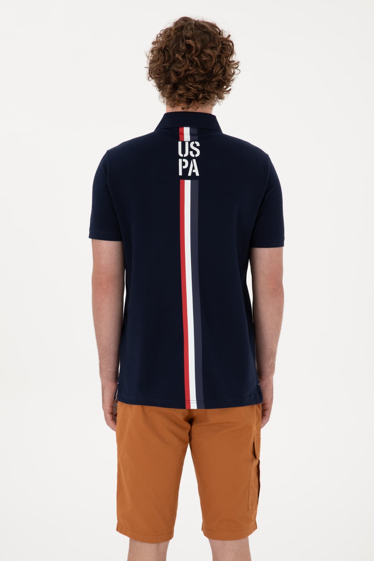 تیشرت مردانه U.S. Polo Assn. فیت معمولی یقه پولو سرمهای مدل 50299667-VR033 تیشرت مردانه U.S. Polo Assn. فیت معمولی یقه پولو سرمهای مدل 50299667-VR033