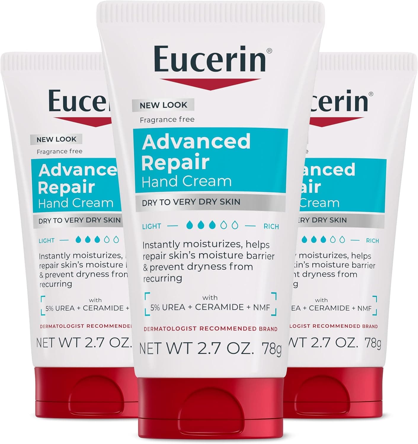 کرم دست Eucerin ترمیمکننده Advanced Repair 2.7 Ounce کرم دست Eucerin ترمیمکننده Advanced Repair 2.7 Ounce