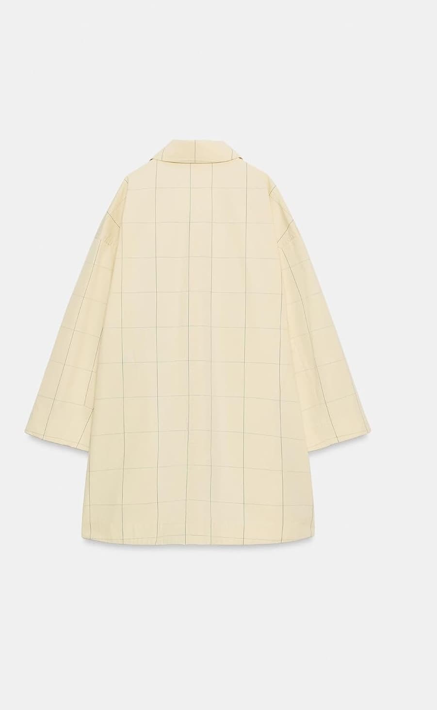 ترنچکت مردانه Zara چهارخونه ZW COLLECTION ترنچکت مردانه Zara چهارخونه ZW COLLECTION