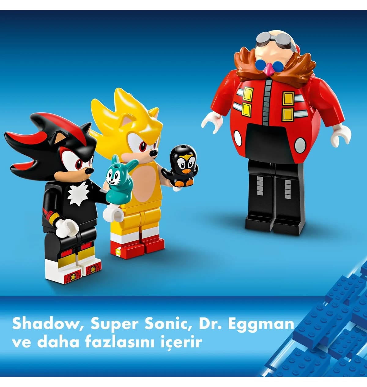 لگو Sonic the Hedgehog Super Sonic مقابل Egg Drillster مدل 76999 لگو Sonic the Hedgehog Super Sonic مقابل Egg Drillster مدل 76999