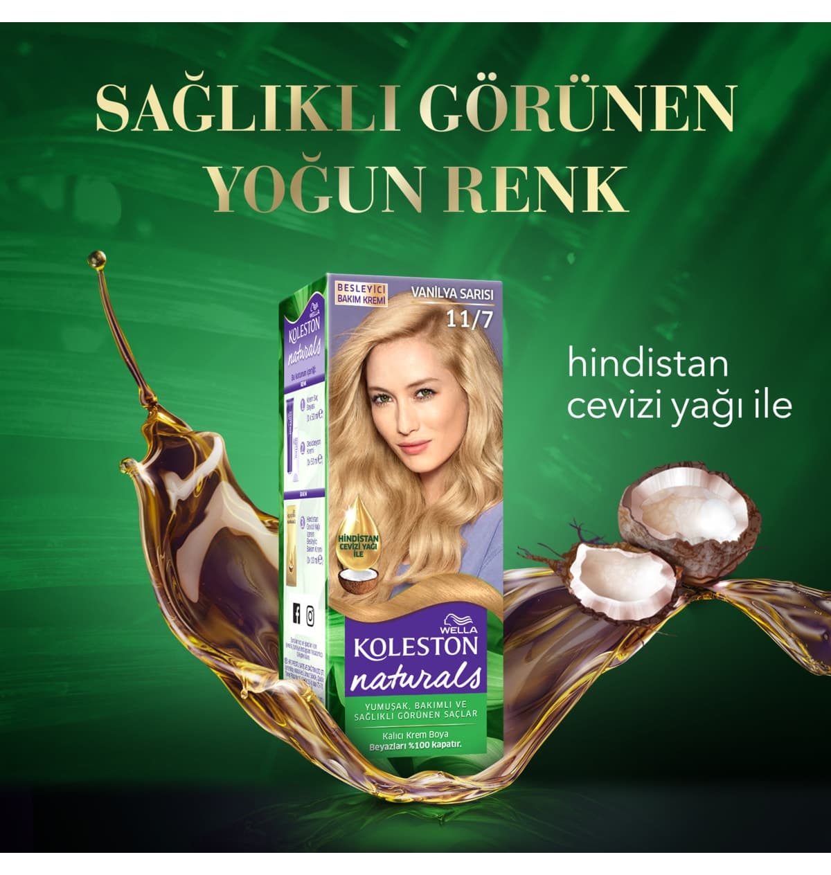 رنگ موی Wella Koleston Naturals بلوند متوسط خاکستری روشن مدل 8/1 رنگ موی Wella Koleston Naturals بلوند متوسط خاکستری روشن مدل 8/1