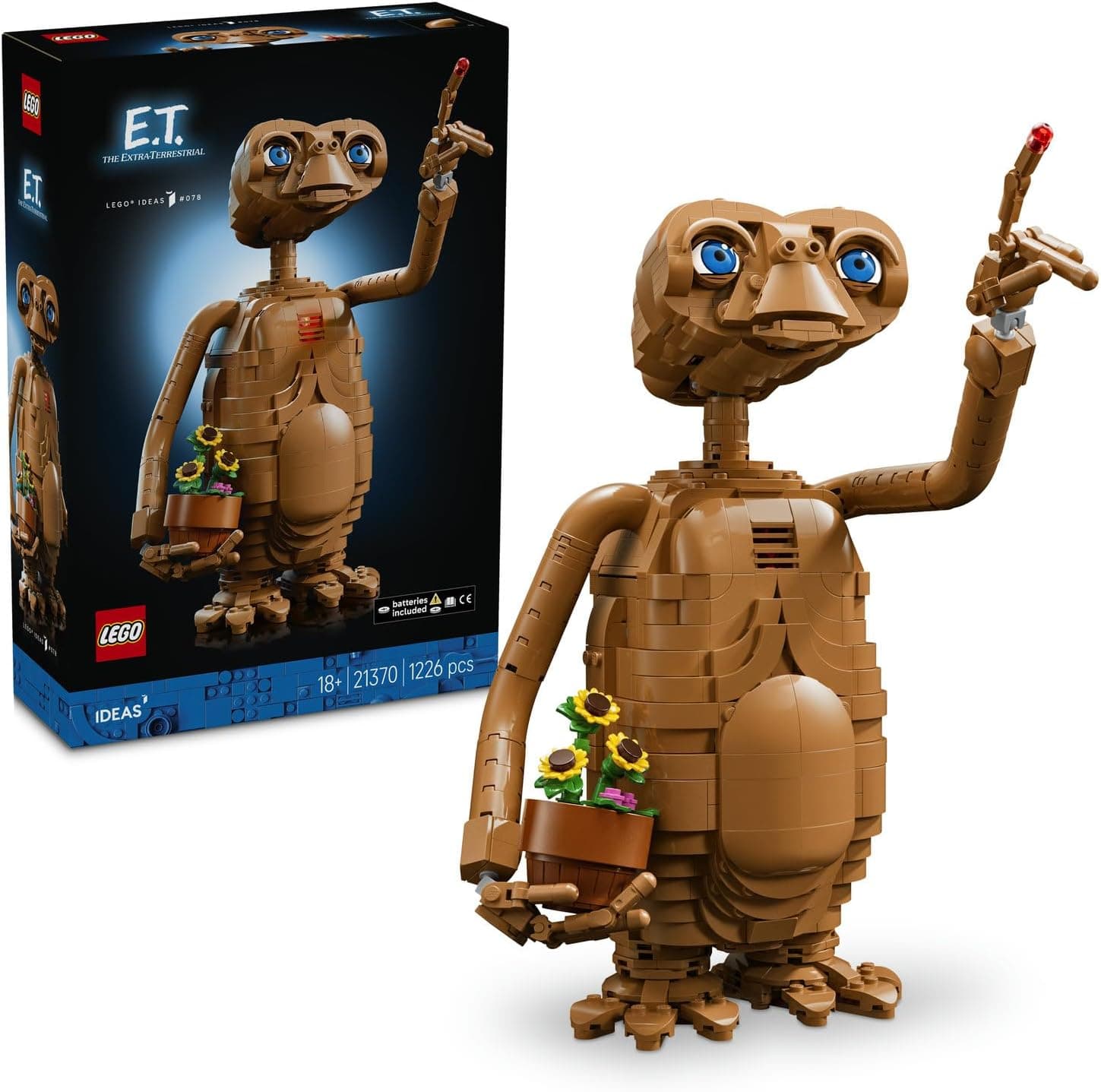 لگو Ideas E.T. the Extra-Terrestrial مدل 21370 لگو Ideas E.T. the Extra-Terrestrial مدل 21370