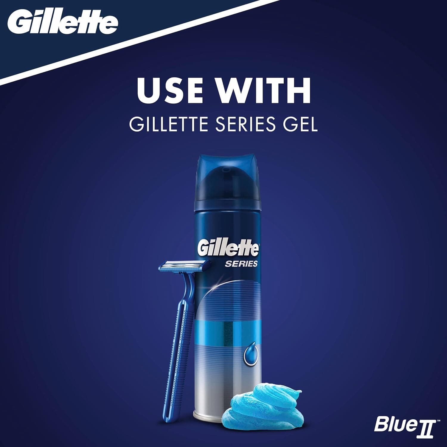 تیغ یکبارمصرف مردانه Gillette مدل Blue II x5 تیغ یکبارمصرف مردانه Gillette مدل Blue II x5