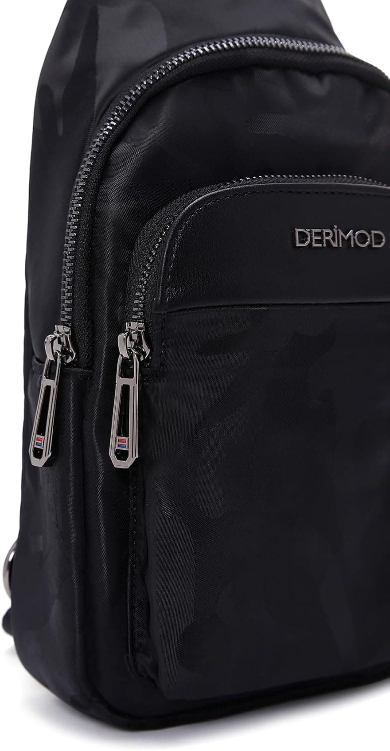 کیف مردانه Derimod مشکی کراس بادی مدل 22WBD32006F کیف مردانه Derimod مشکی کراس بادی مدل 22WBD32006F