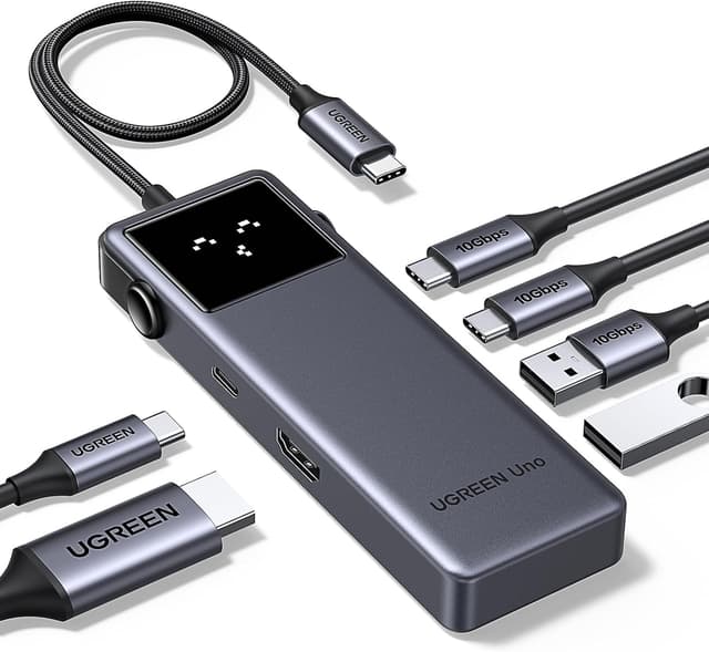 هاب USB C UGREEN با خروجی HDMI 4K@60Hz مدل Uno هاب USB C UGREEN با خروجی HDMI 4K@60Hz مدل Uno