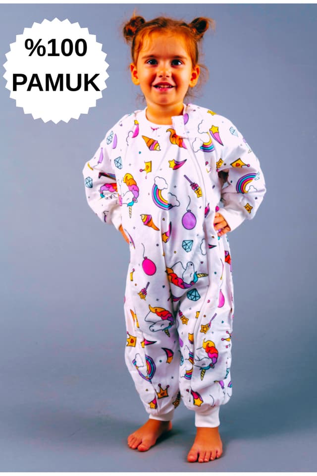 کیسه خواب کودک و نوزاد Happystore زمستانی آستینبلند دولایه 100% پنبهای فلانل بدون الیاف طرح Lolipop کیسه خواب کودک و نوزاد Happystore زمستانی آستینبلند دولایه 100% پنبهای فلانل بدون الیاف طرح Lolipop