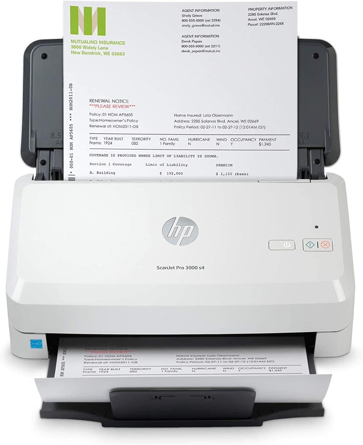 اسکنر HP تغذیه برگهای مدل ScanJet Pro 3000 s4 اسکنر HP تغذیه برگهای مدل ScanJet Pro 3000 s4