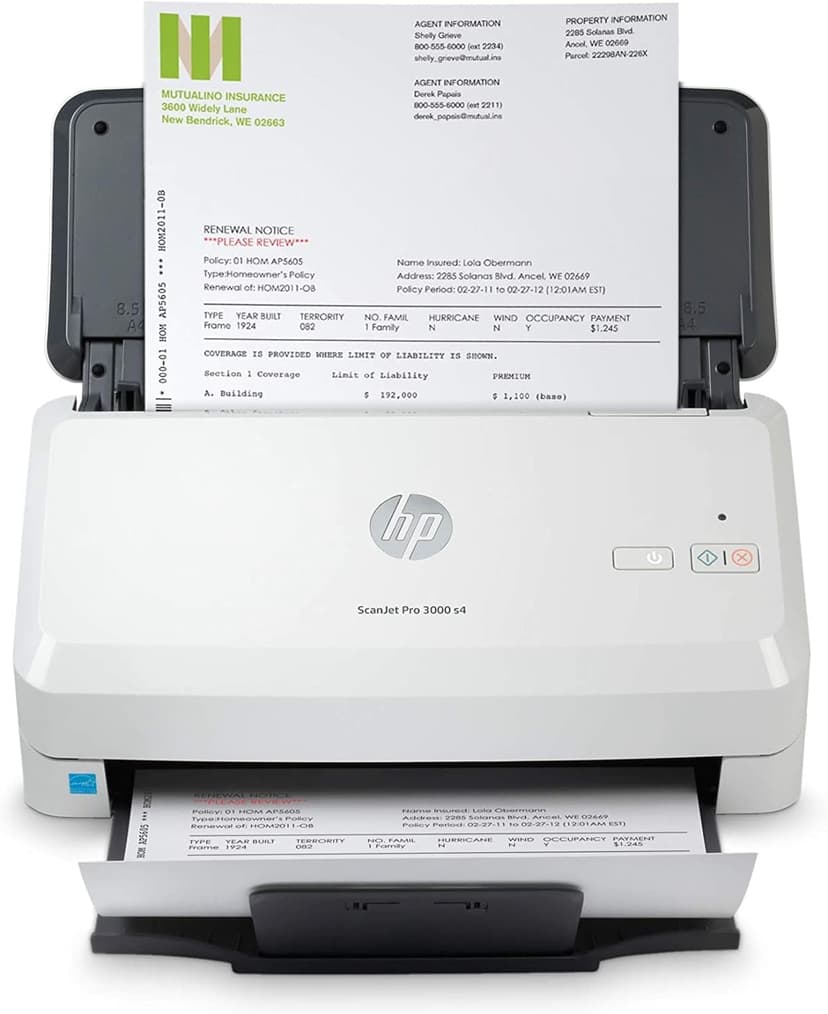اسکنر HP تغذیه برگهای مدل ScanJet Pro 3000 s4 اسکنر HP تغذیه برگهای مدل ScanJet Pro 3000 s4