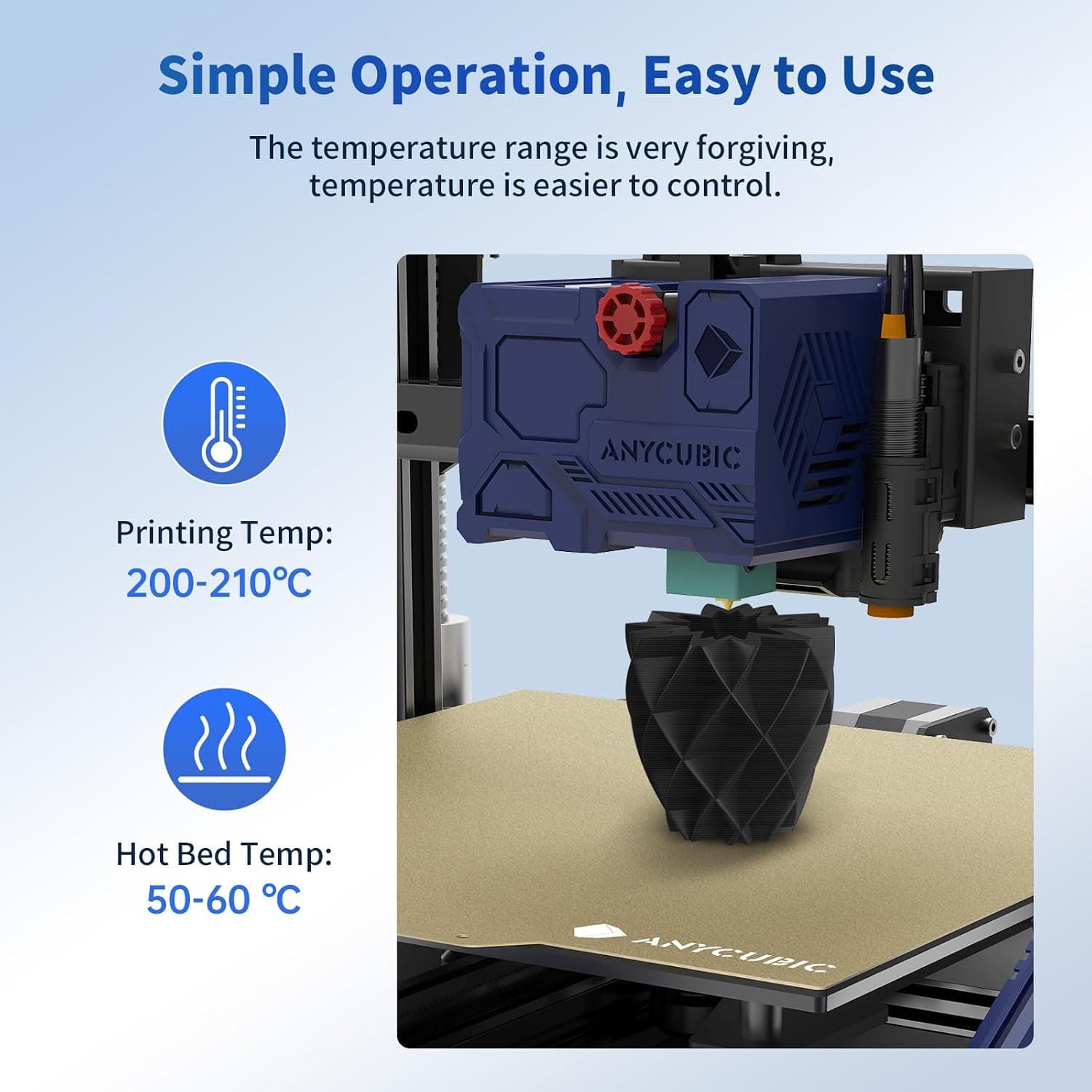 فیلامنت پرینتر سه بعدی PLA مدل ANYCUBIC RFID قطر 1.75mm دقت ابعادی +/- 0.02mm وزن 1KG شفاف فیلامنت پرینتر سه بعدی PLA مدل ANYCUBIC RFID قطر 1.75mm دقت ابعادی +/- 0.02mm وزن 1KG شفاف