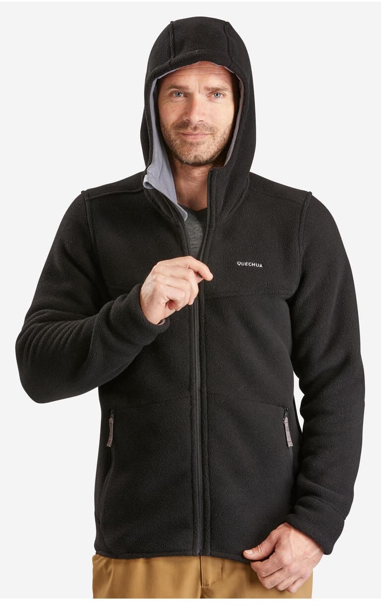مونت پولار مردانه Decathlon گرمکننده مشکی مدل NH500 مونت پولار مردانه Decathlon گرمکننده مشکی مدل NH500
