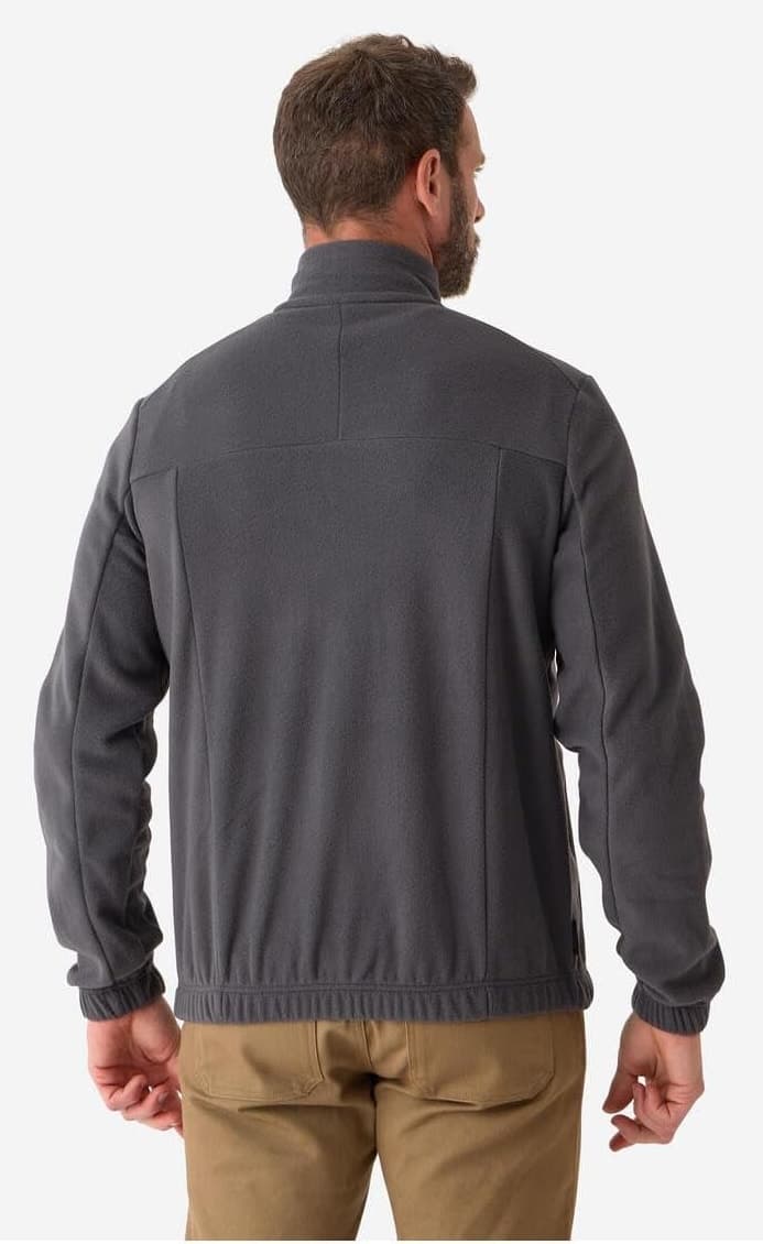 ژاکت پلار مردانه Decathlon Solognac بیصدا خاکستری مدل 500 ژاکت پلار مردانه Decathlon Solognac بیصدا خاکستری مدل 500