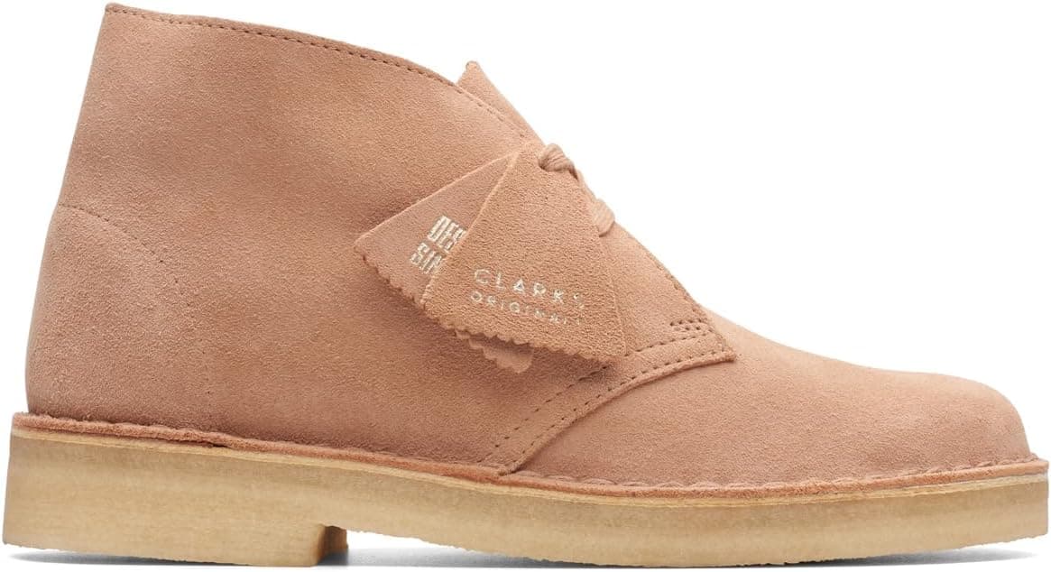 بوت جیر Clarks Desert Boot قهوهای روشن مدل 26173214 بوت جیر Clarks Desert Boot قهوهای روشن مدل 26173214