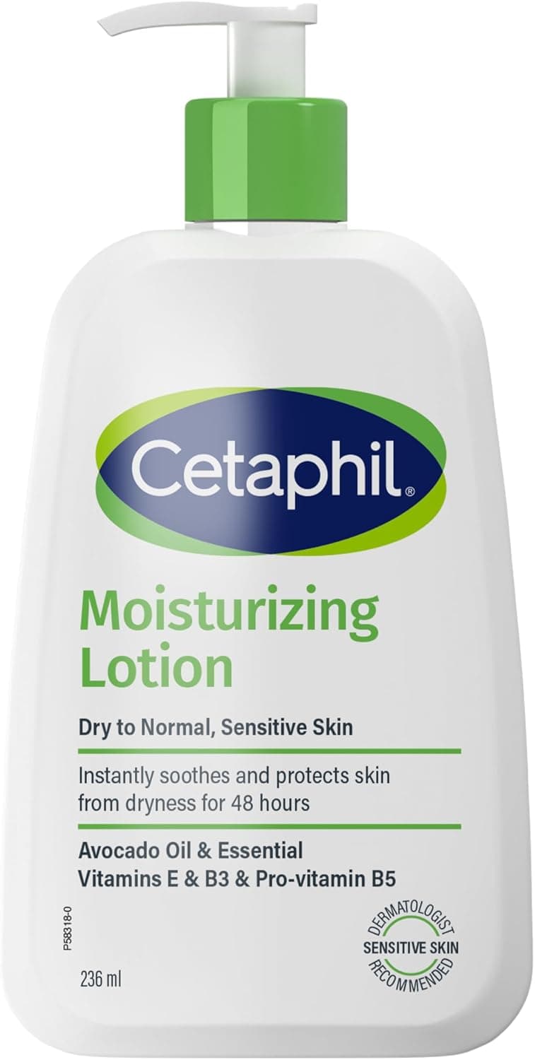 لوسیون آبرسان مردانه Cetaphil پوست حساس خشک تا معمولی بدون بو 236ml لوسیون آبرسان مردانه Cetaphil پوست حساس خشک تا معمولی بدون بو 236ml