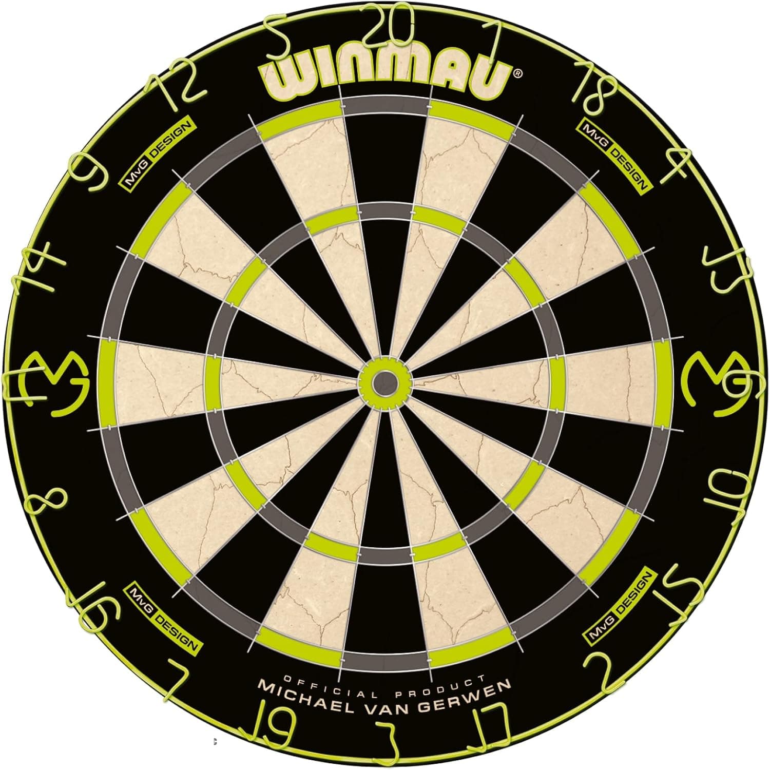 ست دارت WINMAU Michael van Gerwen MvG با تخته دارت، کابینت، محافظ، دارت و لوازم جانبی ست دارت WINMAU Michael van Gerwen MvG با تخته دارت، کابینت، محافظ، دارت و لوازم جانبی