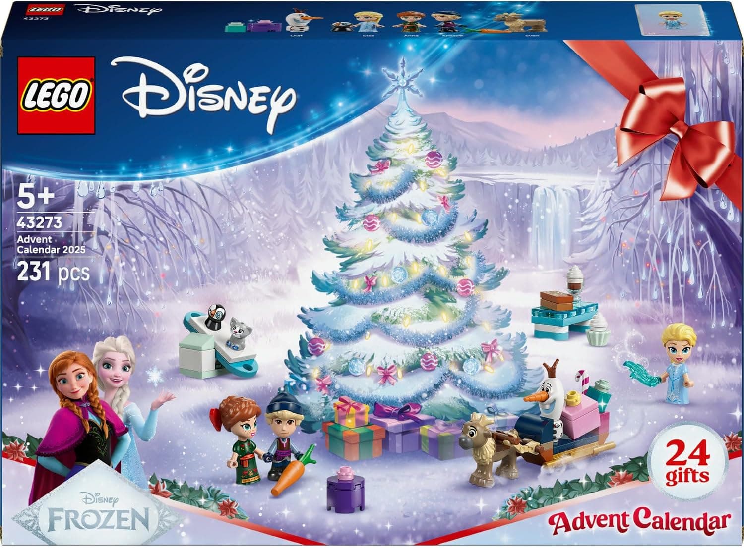 لگو Disney Karlar Ülkesi تقویم سال نو 2025 مدل 43273 لگو Disney Karlar Ülkesi تقویم سال نو 2025 مدل 43273