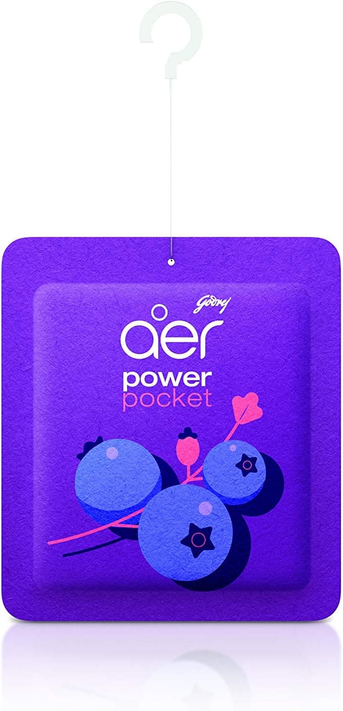خوشبوکننده سرویس بهداشتی Godrej aer Power Pocket رایحه Berry Rush 10g خوشبوکننده سرویس بهداشتی Godrej aer Power Pocket رایحه Berry Rush 10g