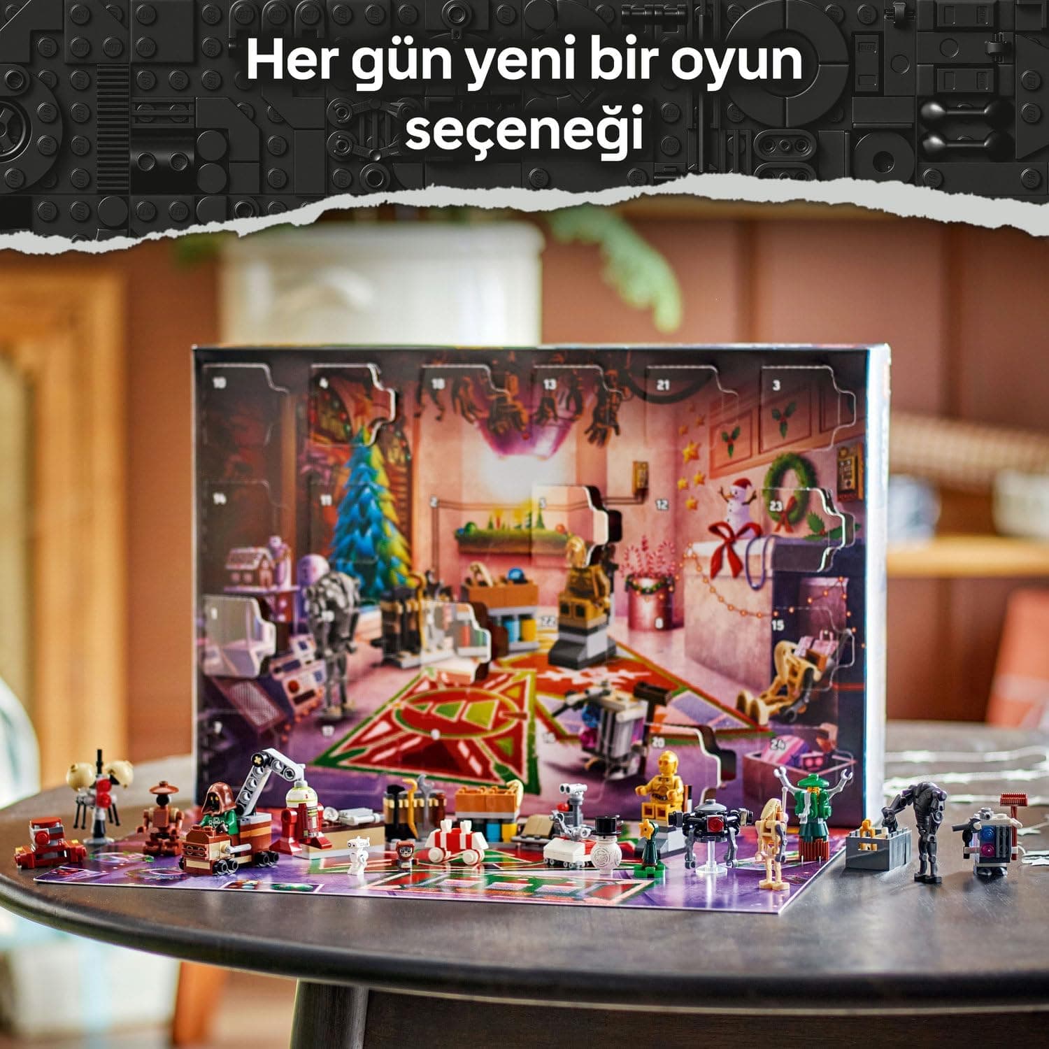 لگو Star Wars تقویم سال نو 2025 مدل 75418 با 263 قطعه لگو Star Wars تقویم سال نو 2025 مدل 75418 با 263 قطعه