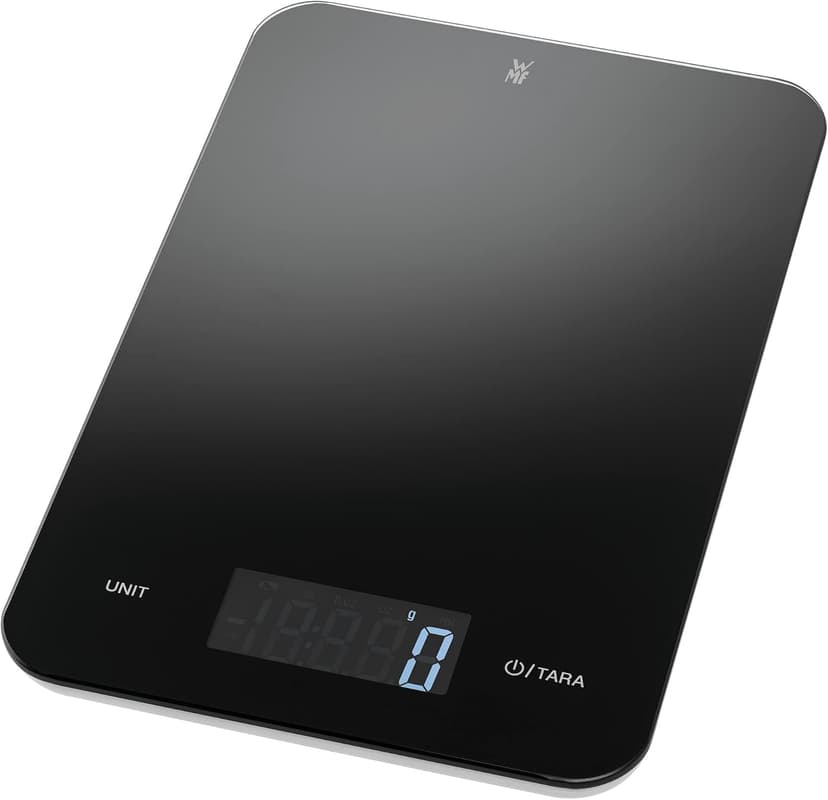 ترازوی آشپزخانه دیجیتال WMF با شیشه ایمنی، سیاه، حداکثر 5 kg ترازوی آشپزخانه دیجیتال WMF با شیشه ایمنی، سیاه، حداکثر 5 kg