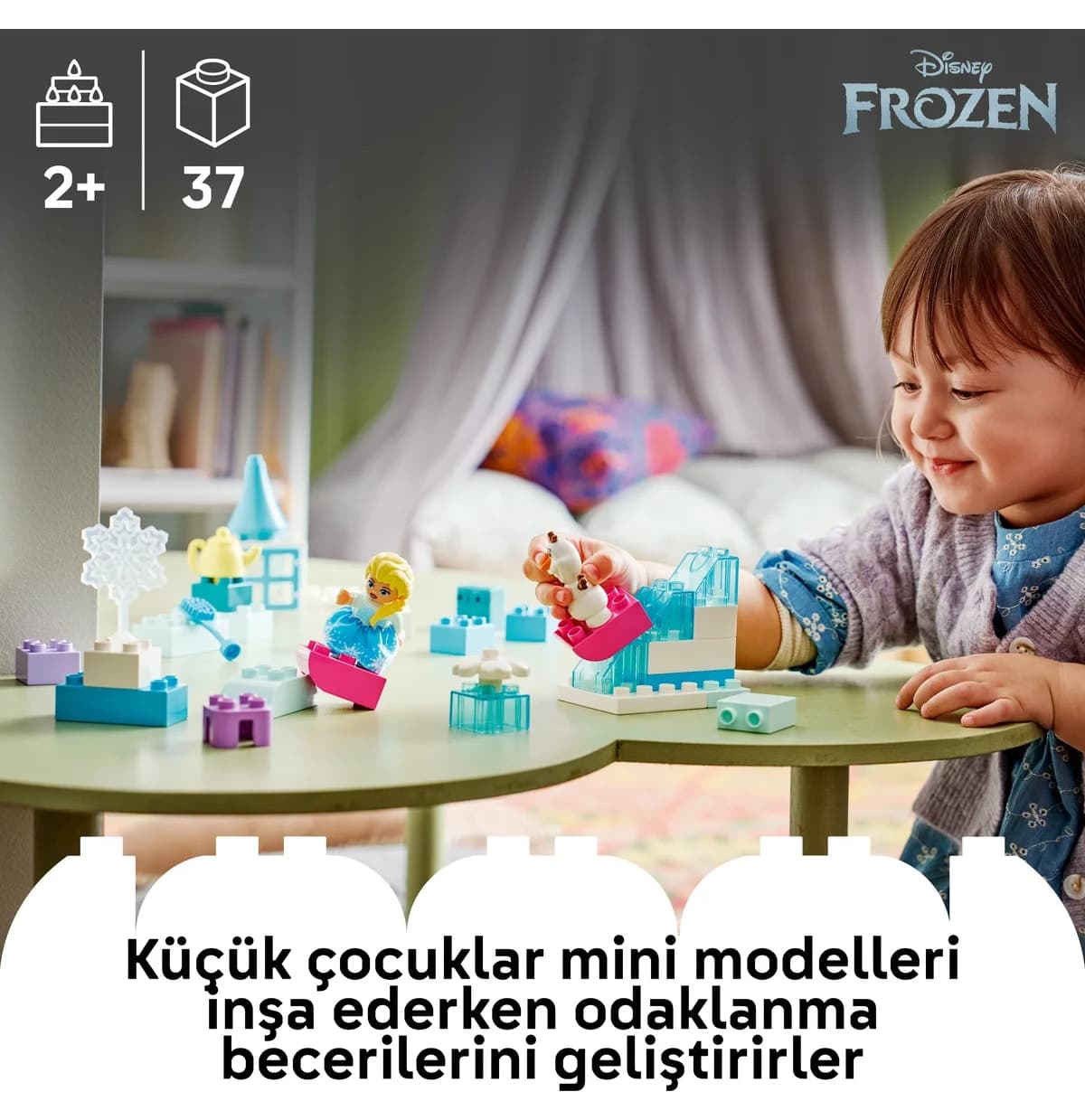 لگو DUPLO Elsa و Olaf کشور برفی مدل 10462 لگو DUPLO Elsa و Olaf کشور برفی مدل 10462