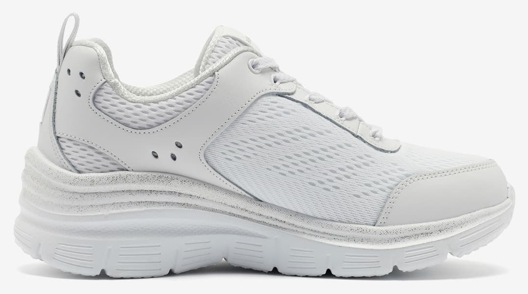 کفش ورزشی زنانه Skechers سفید Fashion Fit مدل 896294TK WSL کفش ورزشی زنانه Skechers سفید Fashion Fit مدل 896294TK WSL