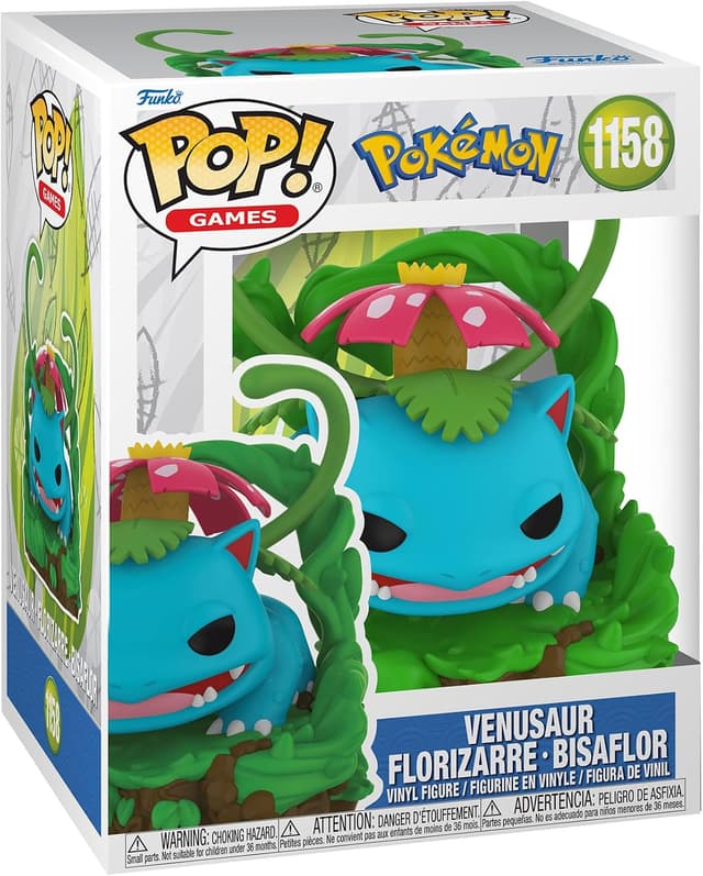فیگور Funko Pop! بازی Pokemon مدل Venusaur فیگور Funko Pop! بازی Pokemon مدل Venusaur