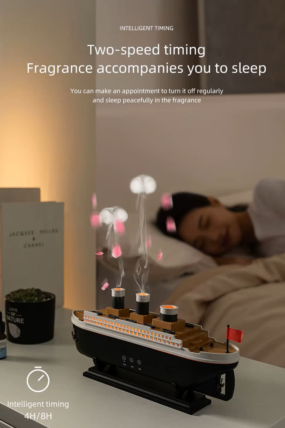 دستگاه بخور معطر TECHNOMEN طرح کشتی مدل Titanic دستگاه بخور معطر TECHNOMEN طرح کشتی مدل Titanic