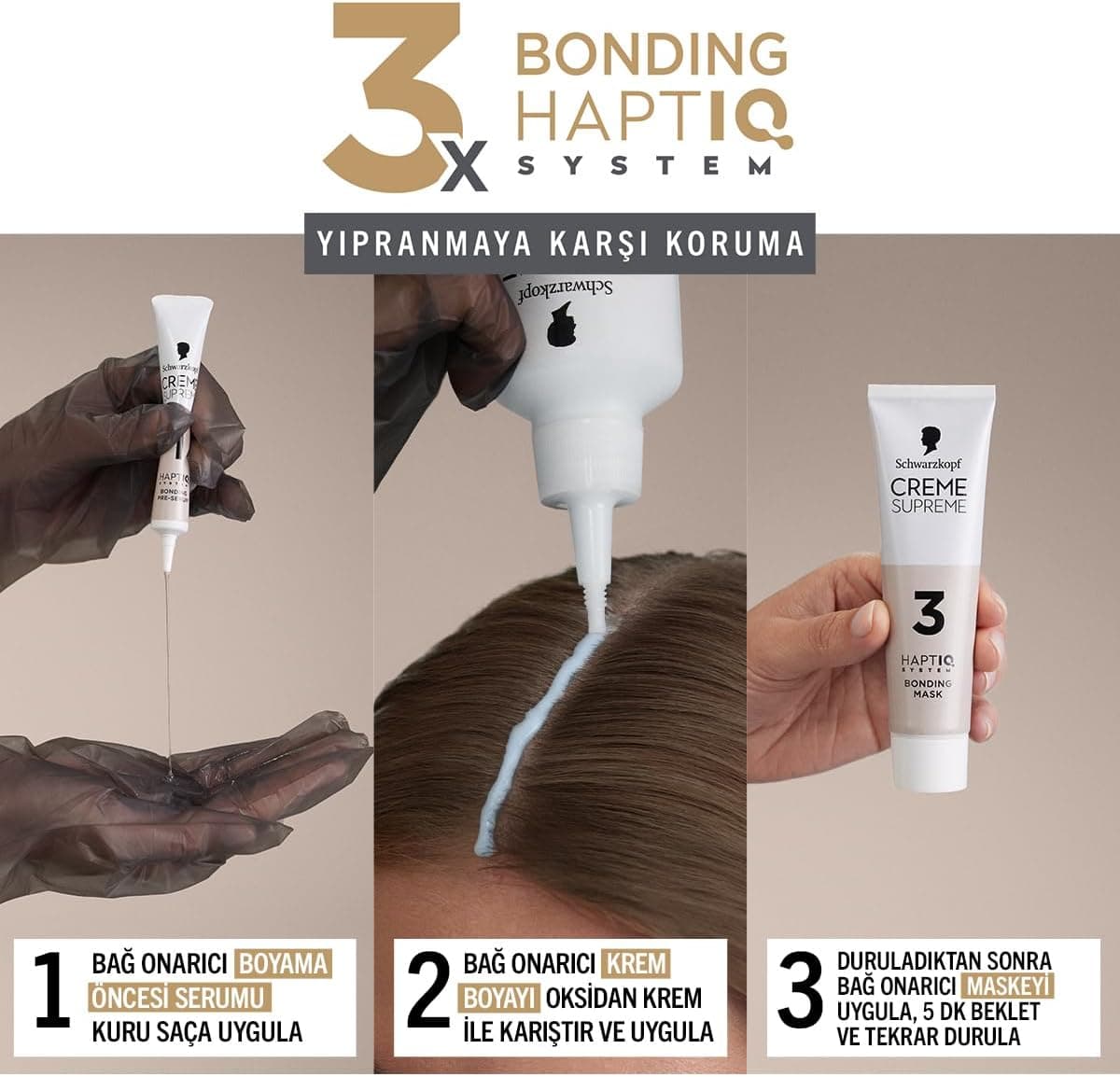 رنگ مو Schwarzkopf Creme Supreme Full Kit سیاه 1-0 X2 رنگ مو Schwarzkopf Creme Supreme Full Kit سیاه 1-0 X2
