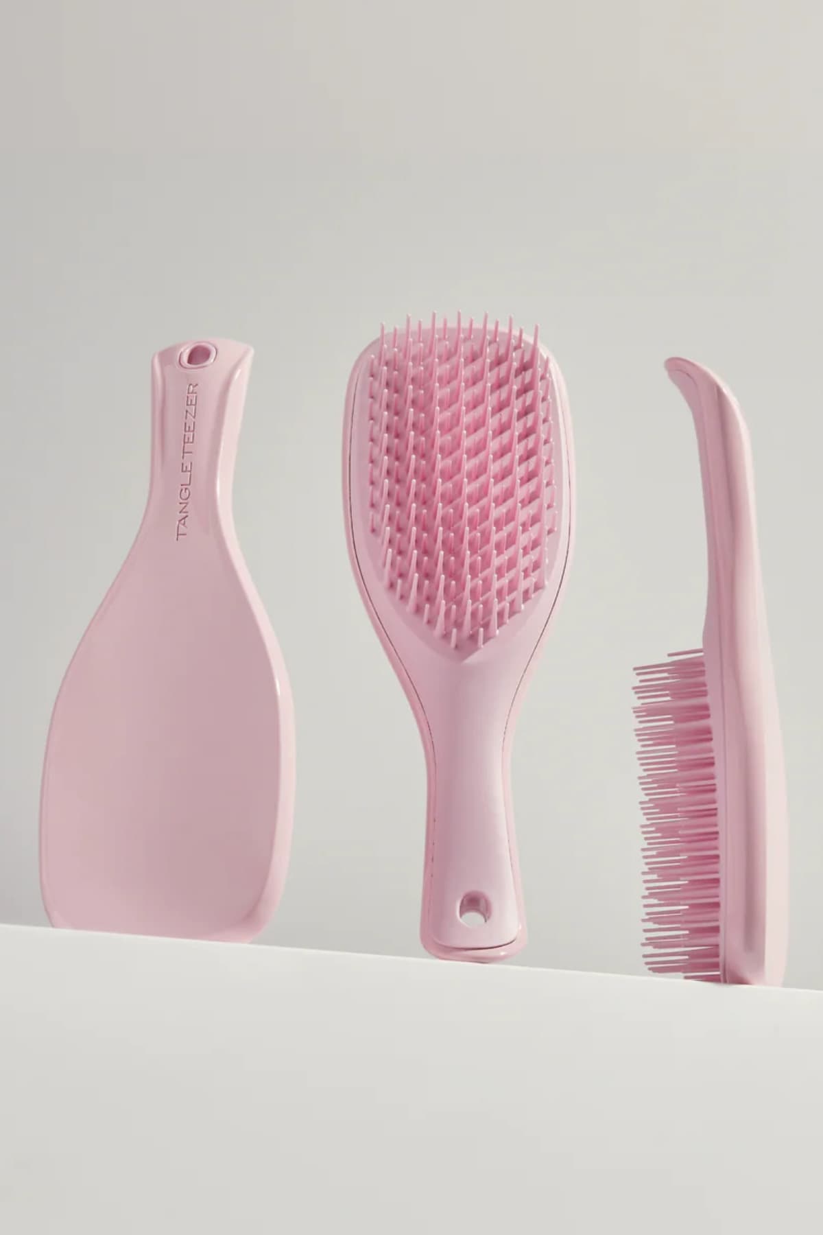 شانه برای موهای صاف و فر Tangle Teezer The Ultimate Detangler مینی ضدالکتریسیته ساکن صورتی هزارهای شانه برای موهای صاف و فر Tangle Teezer The Ultimate Detangler مینی ضدالکتریسیته ساکن صورتی هزارهای
