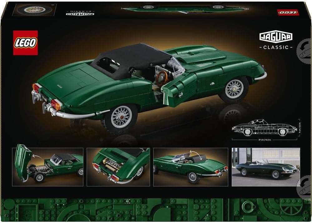 لگو Icons Jaguar E-Type مدل 11381 لگو Icons Jaguar E-Type مدل 11381