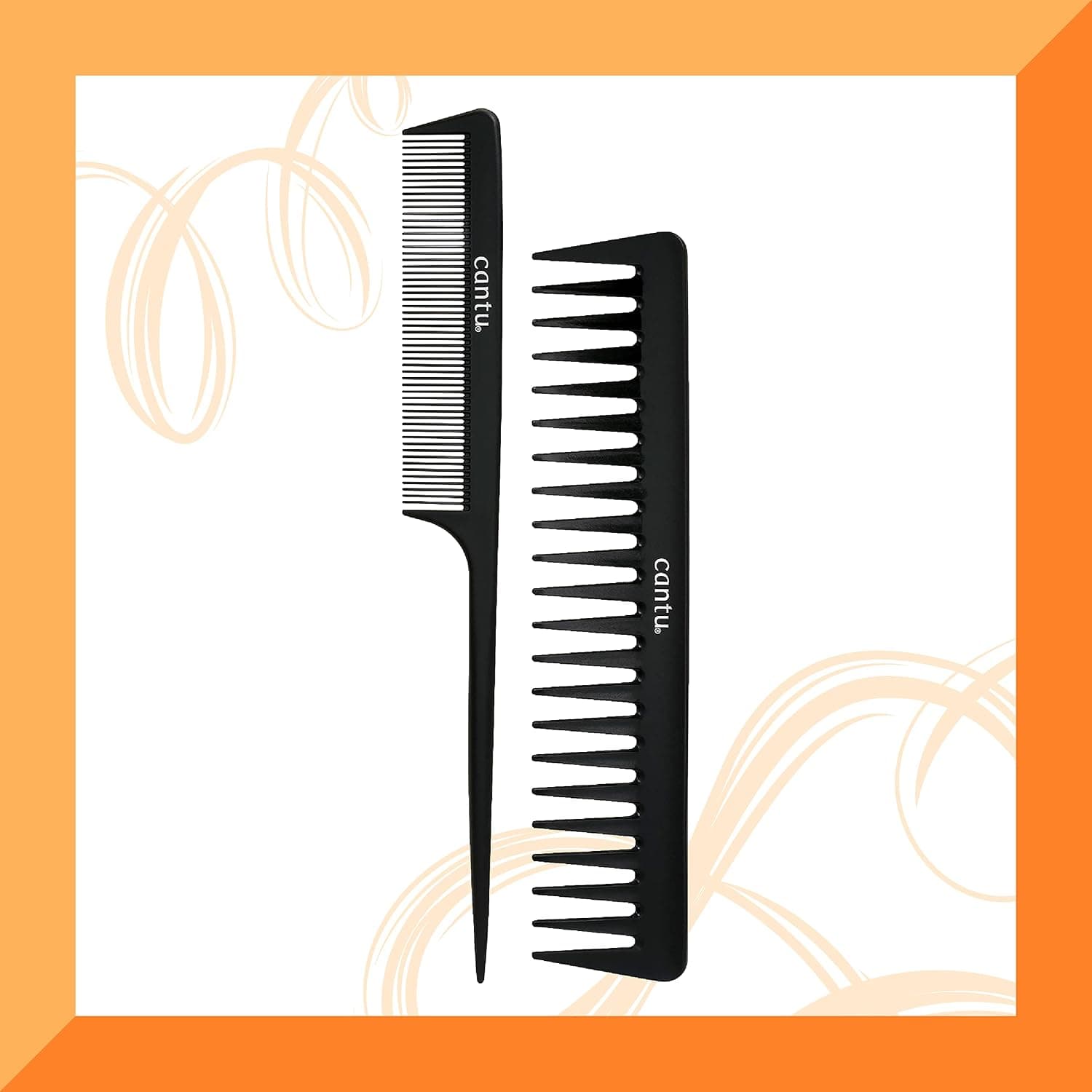شانه Cantu استایل کربن فیبر شانه Cantu استایل کربن فیبر