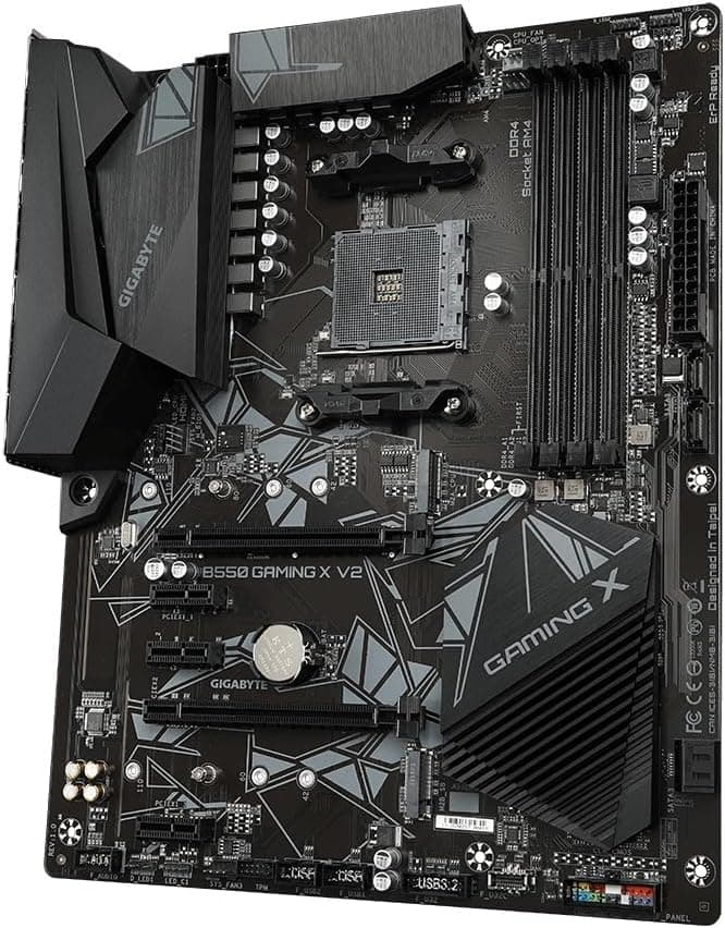مادربرد Gigabyte مدل B550 Gaming X V2 سازگار با AMD Ryzen 5000 مادربرد Gigabyte مدل B550 Gaming X V2 سازگار با AMD Ryzen 5000