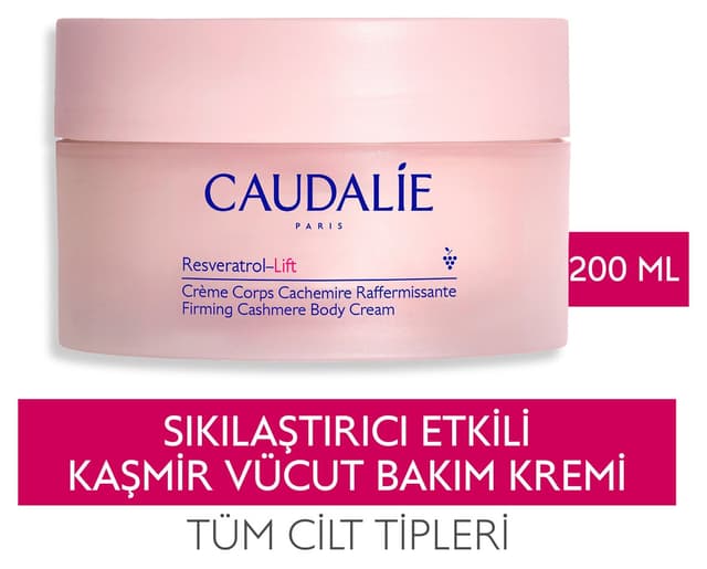 کرم بدن Caudalie سفتکننده کشمیری Resveratrol-Lift 200ml کرم بدن Caudalie سفتکننده کشمیری Resveratrol-Lift 200ml