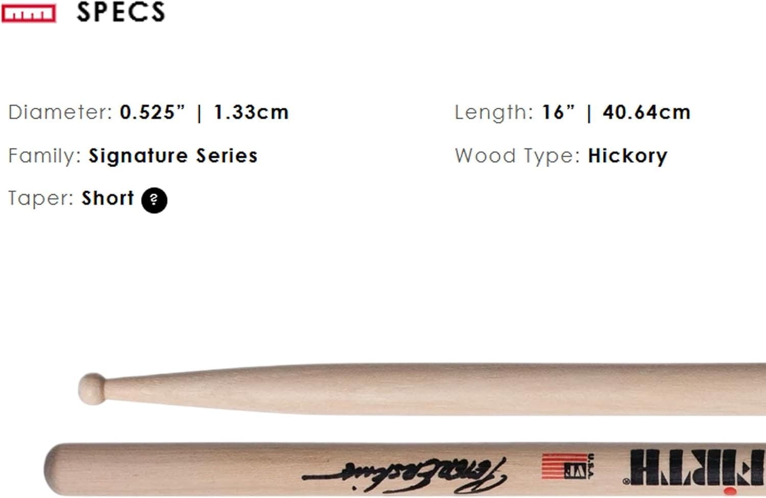 چوب درام Vic Firth Peter Erskine Signature هیکوری آمریکایی نوک چوبی چوب درام Vic Firth Peter Erskine Signature هیکوری آمریکایی نوک چوبی
