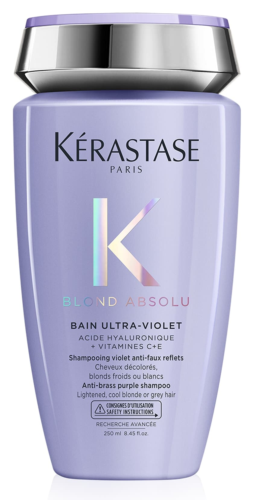 شامپو Kerastase Blond Absolu Bain Ultra-Violet خنثیکننده تناژ نارنجی 250 ml شامپو Kerastase Blond Absolu Bain Ultra-Violet خنثیکننده تناژ نارنجی 250 ml