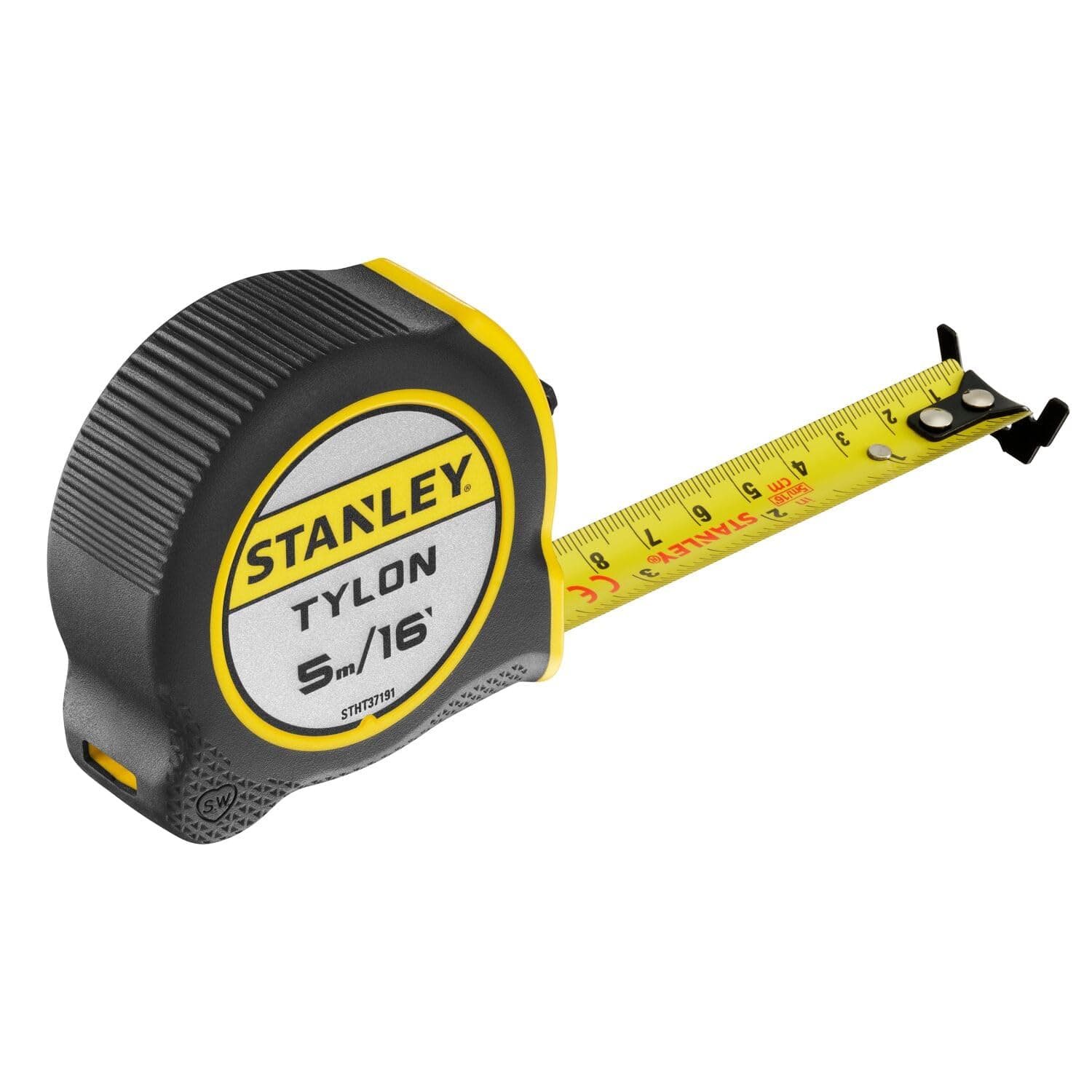 متر نواری جمعشونده STANLEY Tylon متریک و امپریال 5m x 16mm مدل STHT37191 متر نواری جمعشونده STANLEY Tylon متریک و امپریال 5m x 16mm مدل STHT37191