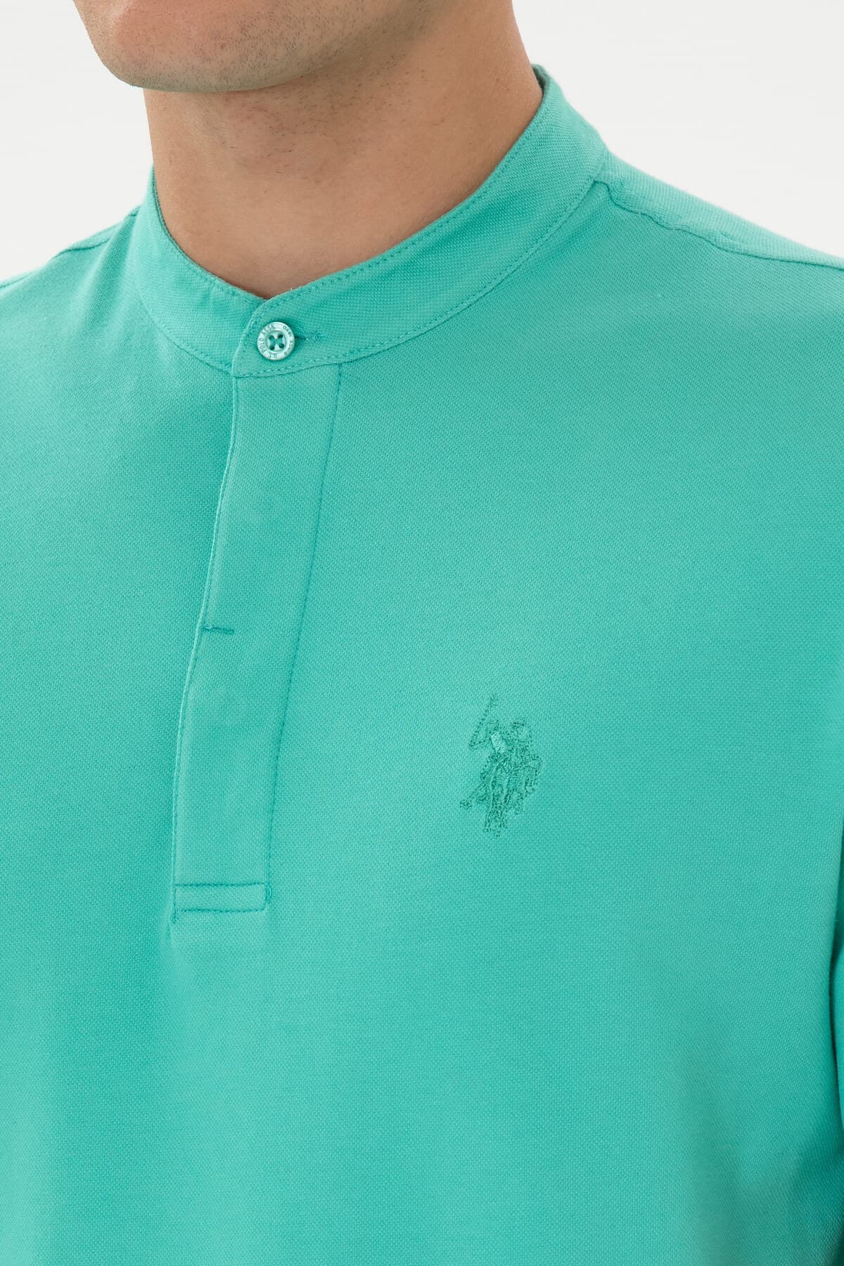 تیشرت مردانه U.S. Polo Assn. فیت معمولی نعنایی مدل 50324794-VR090 تیشرت مردانه U.S. Polo Assn. فیت معمولی نعنایی مدل 50324794-VR090