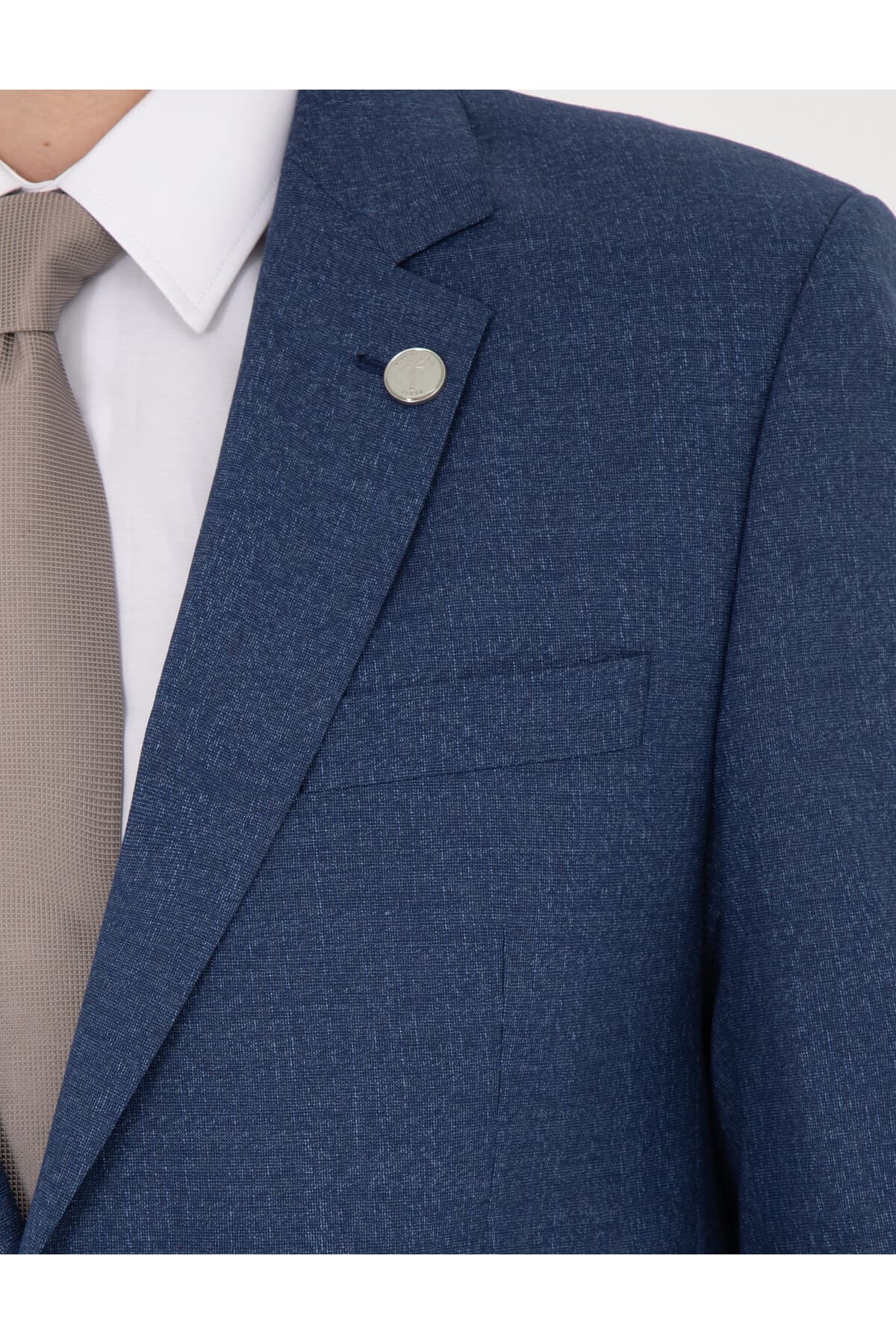 کت و شلوار مردانه Pierre Cardin آبی تیره فیت اسلیم ترکیب پشم مدل 50285902-VR032 کت و شلوار مردانه Pierre Cardin آبی تیره فیت اسلیم ترکیب پشم مدل 50285902-VR032