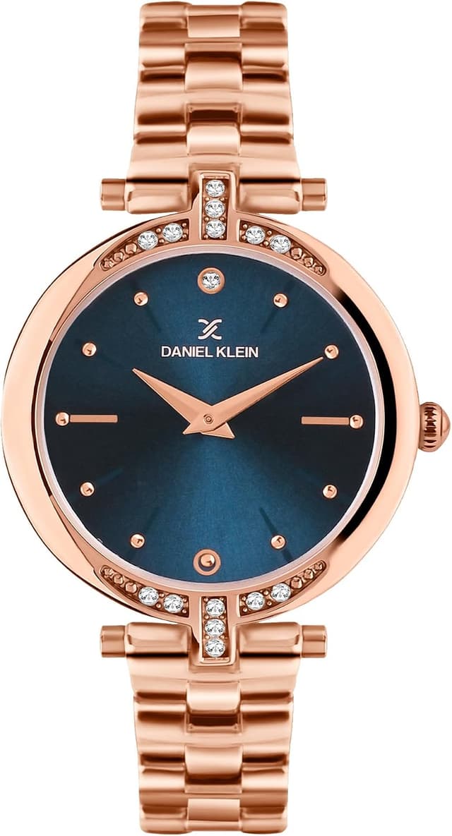 ساعت زنانه Daniel Klein صفحه آبی آنالوگ مدل DK.1.12320-9 ساعت زنانه Daniel Klein صفحه آبی آنالوگ مدل DK.1.12320-9