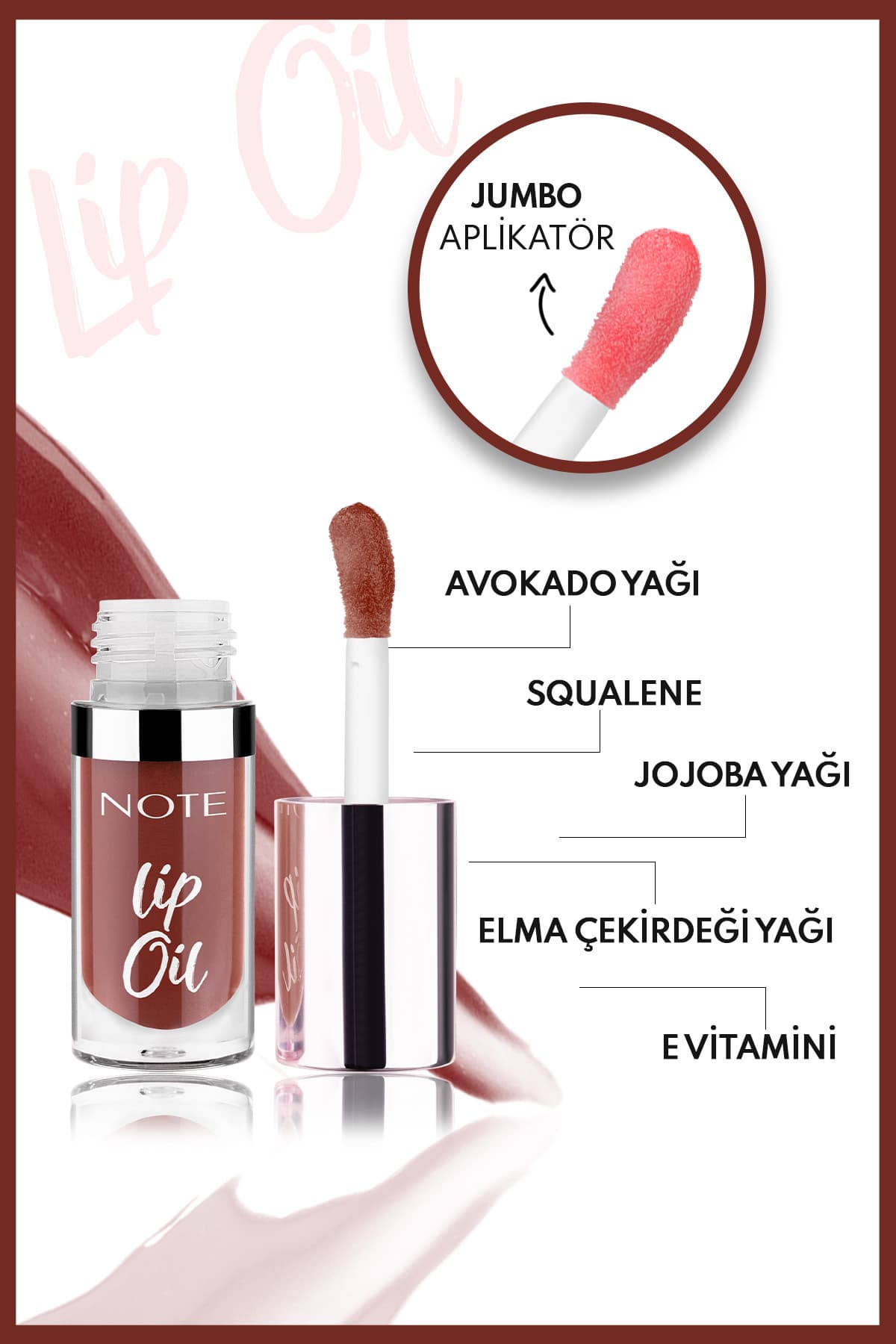 روغن مراقبت از لب مرطوبکننده و براقکننده Note Cosmetics قهوهای مدل 60 Mocha Kiss روغن مراقبت از لب مرطوبکننده و براقکننده Note Cosmetics قهوهای مدل 60 Mocha Kiss