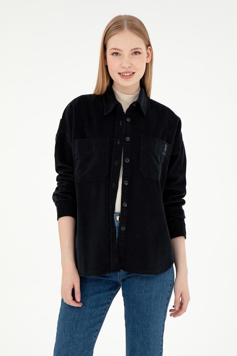 پیراهن زنانه U.S. Polo Assn. مشکی آستینبلند مدل 50290001-VR046 پیراهن زنانه U.S. Polo Assn. مشکی آستینبلند مدل 50290001-VR046