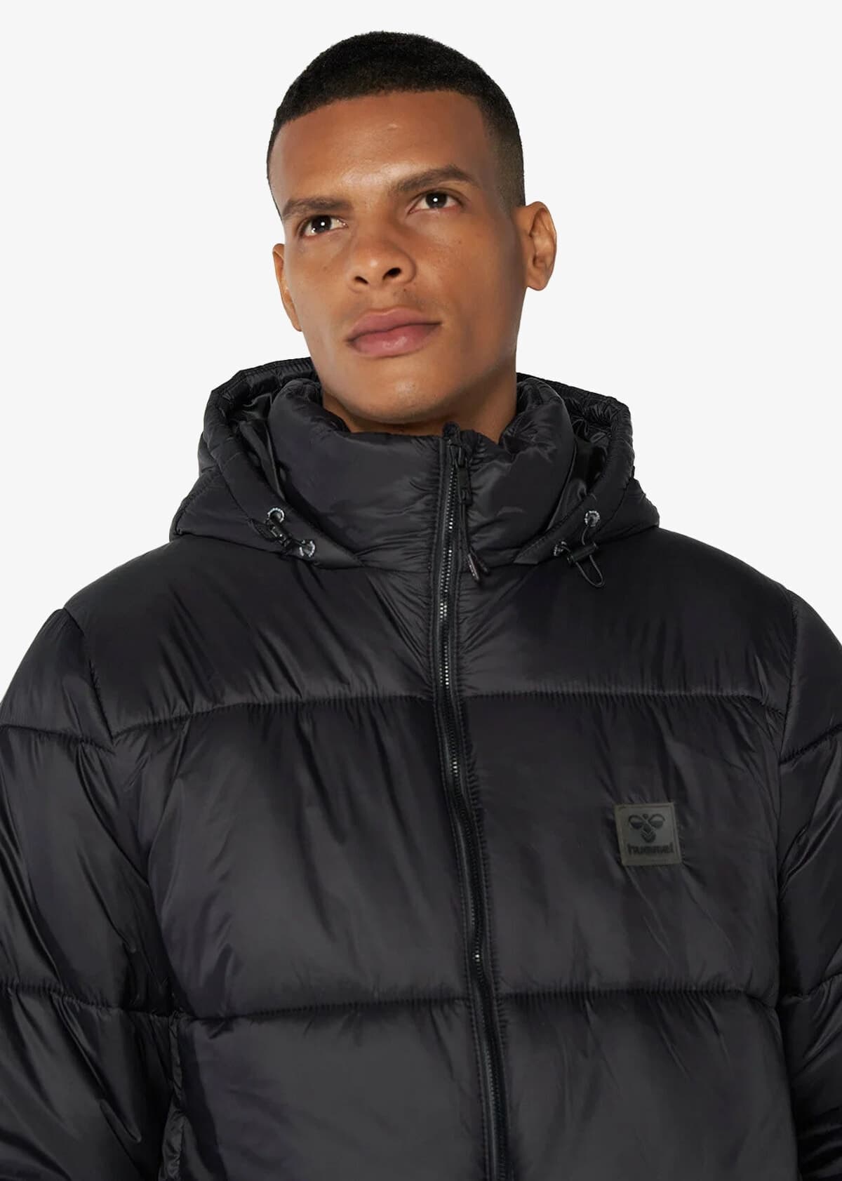 مونت مردانه hummel سیاه مدل Morton Zip Coat 940208-2001 مونت مردانه hummel سیاه مدل Morton Zip Coat 940208-2001