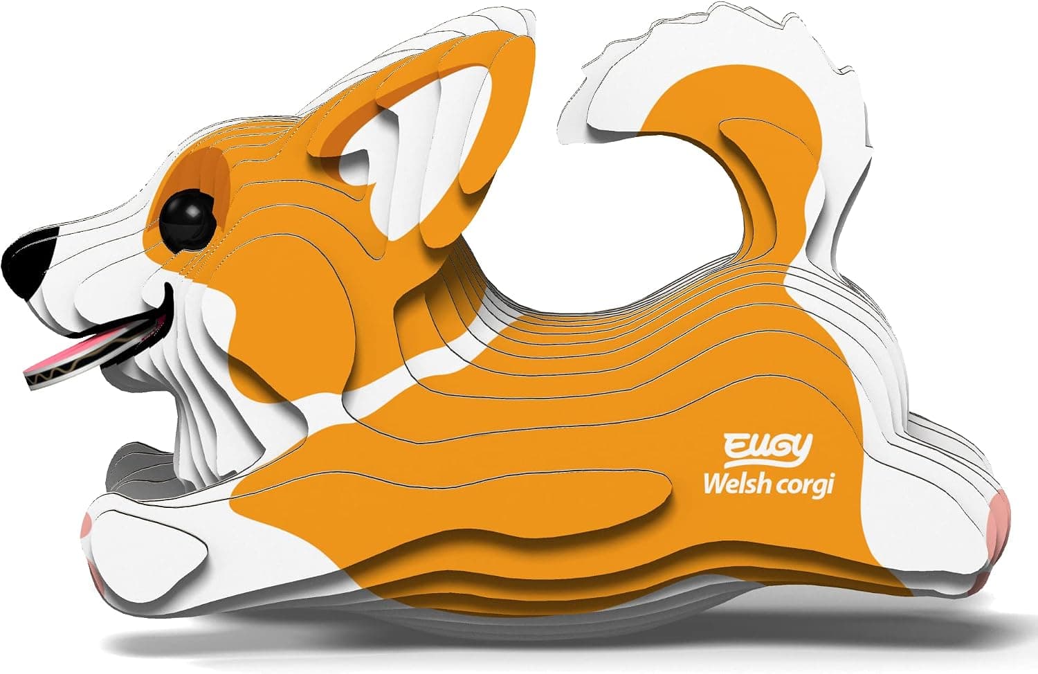 پازل سهبعدی کاغذی EUGY طرح Welsh Corgi سازگار با محیط زیست مدل 080 پازل سهبعدی کاغذی EUGY طرح Welsh Corgi سازگار با محیط زیست مدل 080